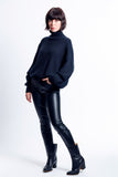 Ebony Polo Neck